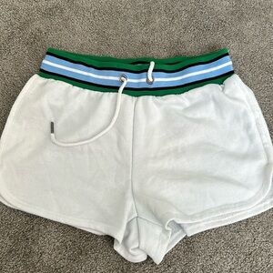 Steve Madden white flowy summer shorts